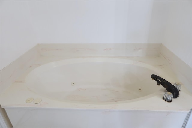 2003 Hearthside Ln, Garland, TX 75044 - bathroom view of a whirlpool tub
