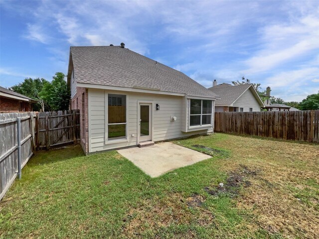 3032 Thicket Bend Ct, Fort Worth, TX 76244 - rear view of house featuring a patio and a shingled roof