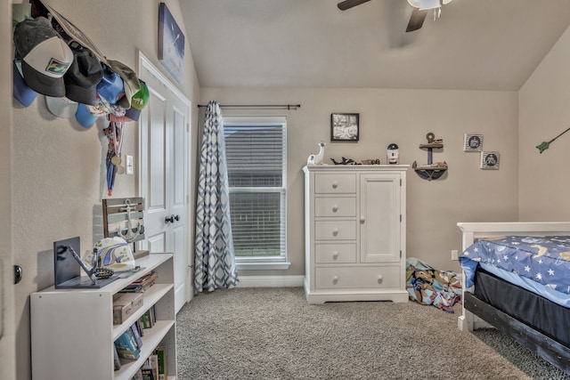 183 Melbourne Dr, Willow Park, TX 76087 - carpeted bedroom featuring ceiling fan and baseboards