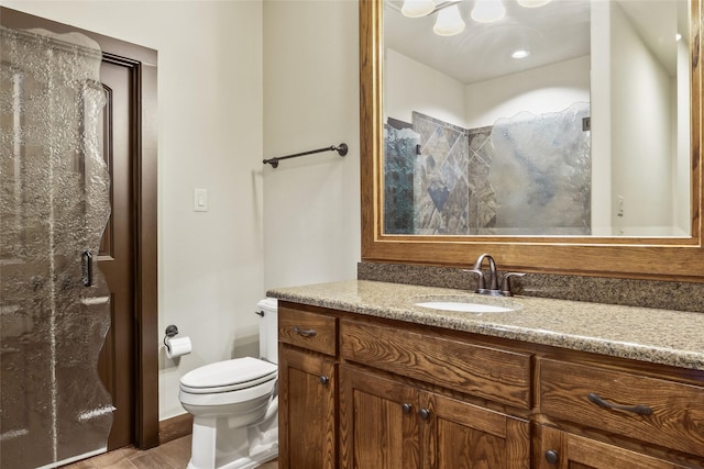 784 Cimarron Ct, Argyle, TX 76226 - full bathroom with vanity and toilet