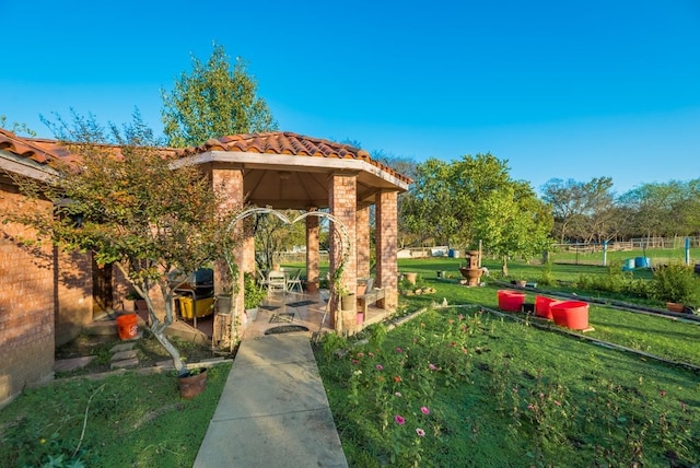 5310 Ranchero Ln, Dallas, TX 75236 - view of community with a patio