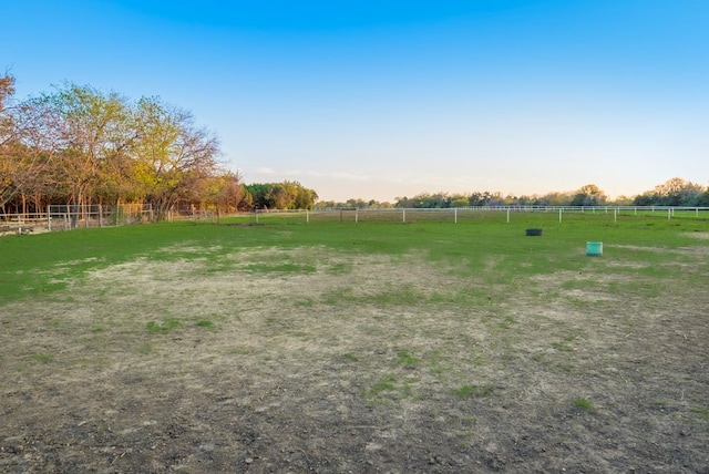 5310 Ranchero Ln, Dallas, TX 75236 - view of yard featuring a view of countryside