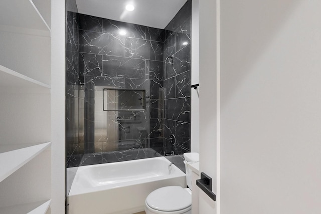 4519 Wahoo St, Dallas, TX 75210 - bathroom with toilet, bathing tub / shower combination, and vanity