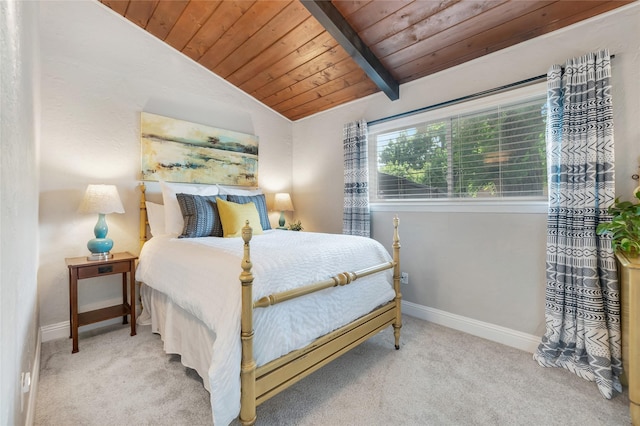 746 Greenhaven Dr, Richardson, TX 75080 - carpeted bedroom featuring wood ceiling and baseboards