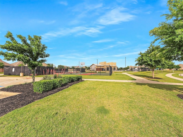 2815 Spring Creek Trl, Celina, TX 75078 - view of yard with community basketball court