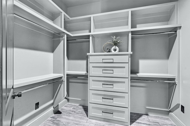 58 Lone Oak Blvd, Pottsboro, TX 75076 - spacious closet with light wood-type flooring