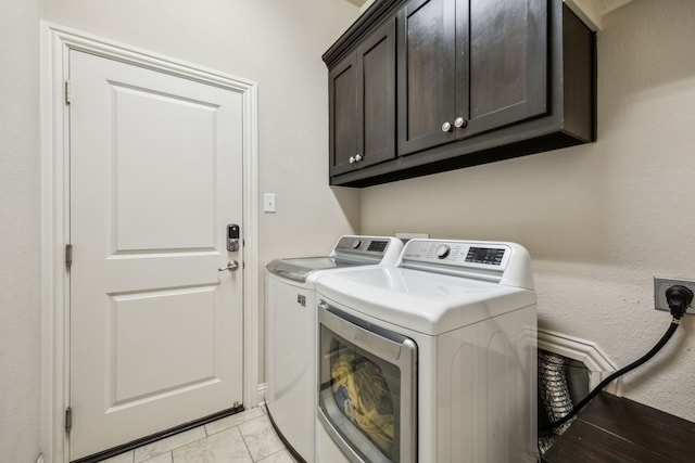 18261 Brighton Grn, Dallas, TX 75252 - laundry area featuring separate washer and dryer and cabinet space