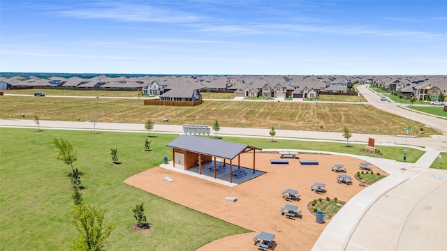 7524 Wispy Willow Ln, Little Elm, TX 76227 - aerial perspective of suburban area