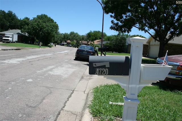 4720 Scots Briar Ln, Fort Worth, TX 76137 - view of asphalt road with curbs