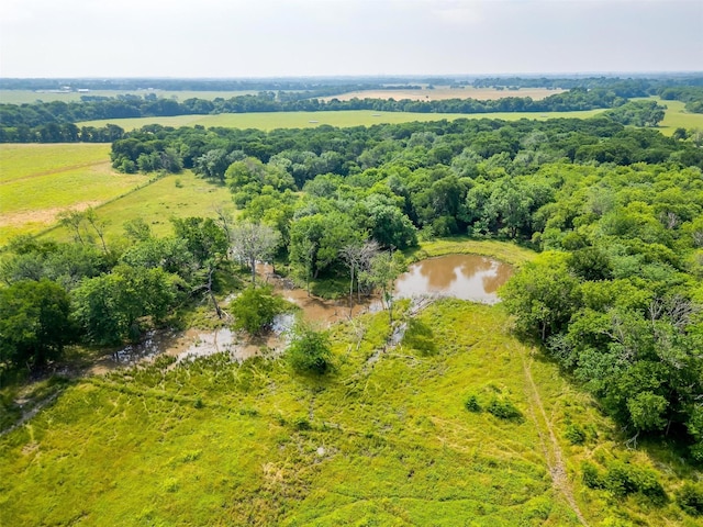 drone / aerial view of a large body of water