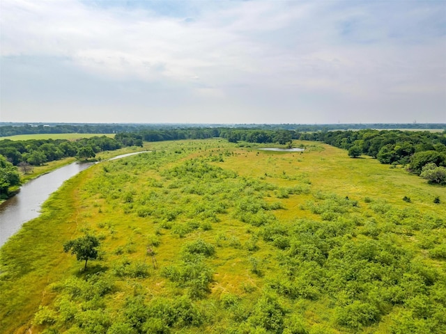 drone / aerial view of a nearby body of water