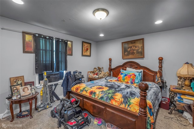 371 Lakeview Dr, Doyline, LA 71023 - carpeted bedroom with recessed lighting and baseboards