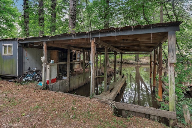 371 Lakeview Dr, Doyline, LA 71023 - view of dock area