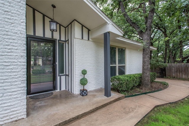 3420 Hampshire Dr, Arlington, TX 76013 - property entrance with brick siding