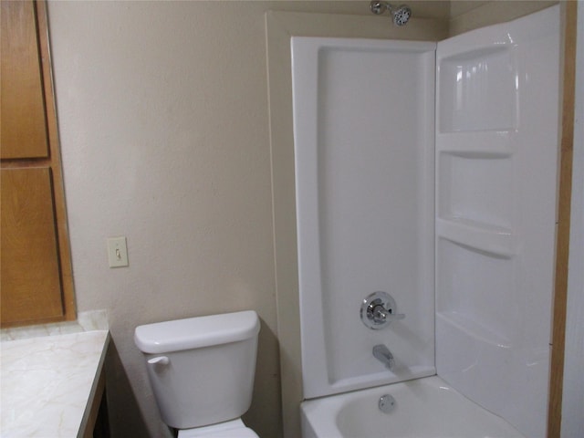 261 Airport Rd, Emory, TX 75440 - bathroom featuring vanity, toilet, and shower / bath combination