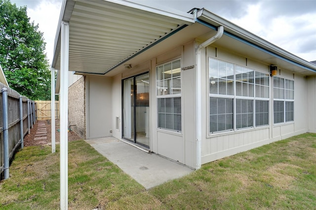 4629 Las Hadas, Mesquite, TX 75150 - rear view of property with a patio area and brick siding