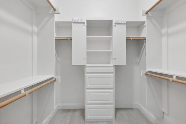 9718 Prestmont Pl, Frisco, TX 75035 - spacious closet with light wood finished floors