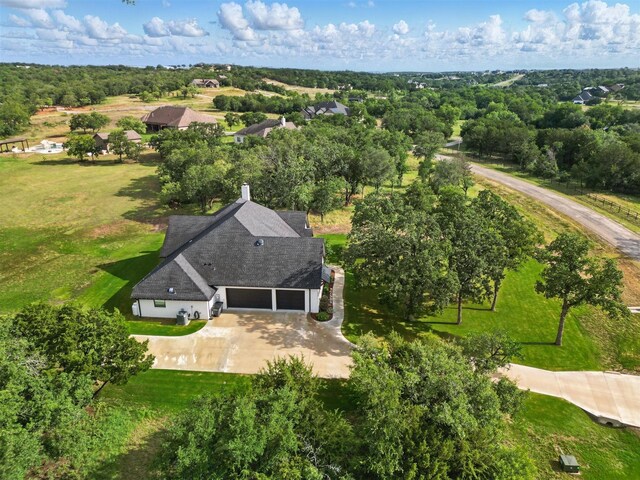1020 Sky Rd, Weatherford, TX 76087 - aerial view of property and surrounding area