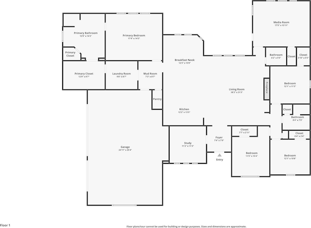 1020 Sky Rd, Weatherford, TX 76087 - home floor plan