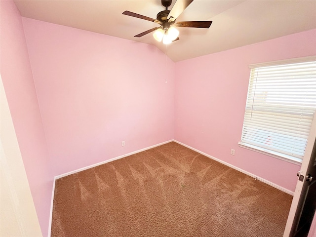 328 Foxhunter St, Fort Worth, TX 76131 - spare room featuring a ceiling fan, carpet floors, and baseboards