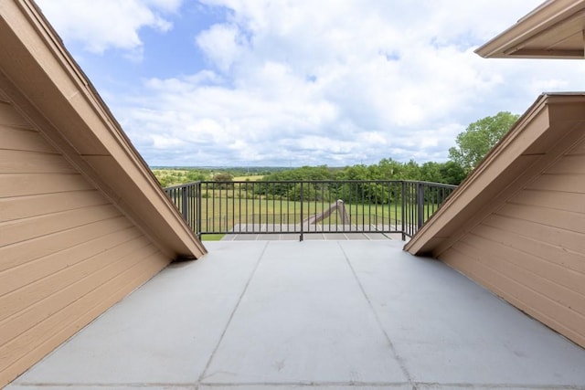 1235 Meredith Creek Ln, Fort Worth, TX 76179 - view of patio / terrace with a balcony