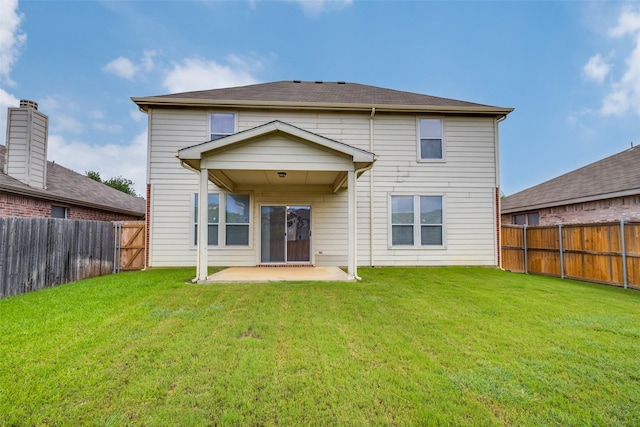 5132 Senator Dr, Fort Worth, TX 76244 - rear view of property with a patio area