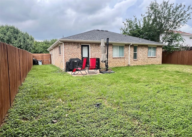 7208 Autumn Run Dr, Forest Hill, TX 76140 - back of property with brick siding and roof with shingles