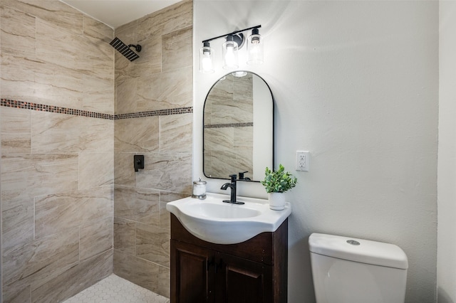 2000 Bettibart St, Fort Worth, TX 76134 - bathroom with vanity and tiled shower