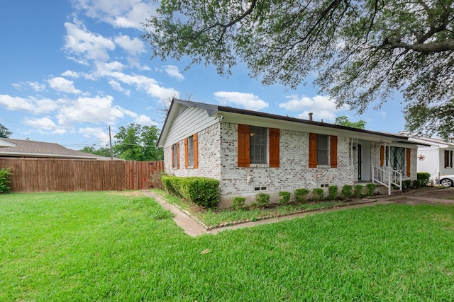 2517 Blanton St, Dallas, TX 75227 - ranch-style house featuring brick siding