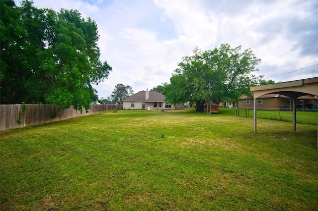 618 Matador Dr, Oak Point, TX 75068 - view of yard