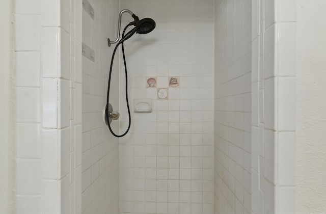 805 S Rusk St, Weatherford, TX 76086 - bathroom view of a tile shower