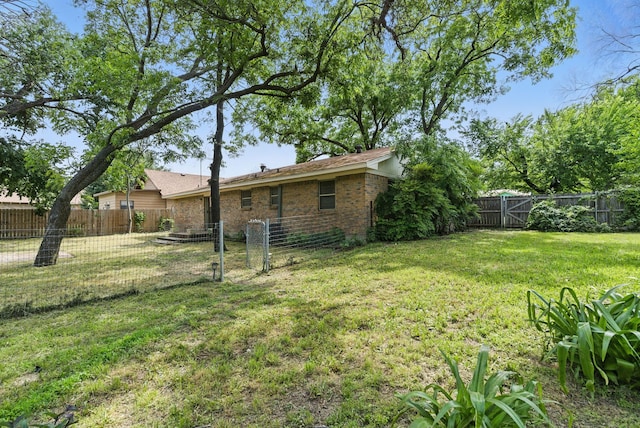 805 S Rusk St, Weatherford, TX 76086 - view of yard