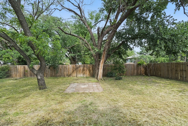 805 S Rusk St, Weatherford, TX 76086 - view of yard with a patio