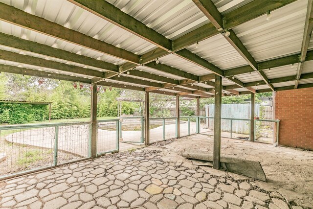 133 SE Newton Dr, Burleson, TX 76028 - unfurnished sunroom with healthy amount of natural light