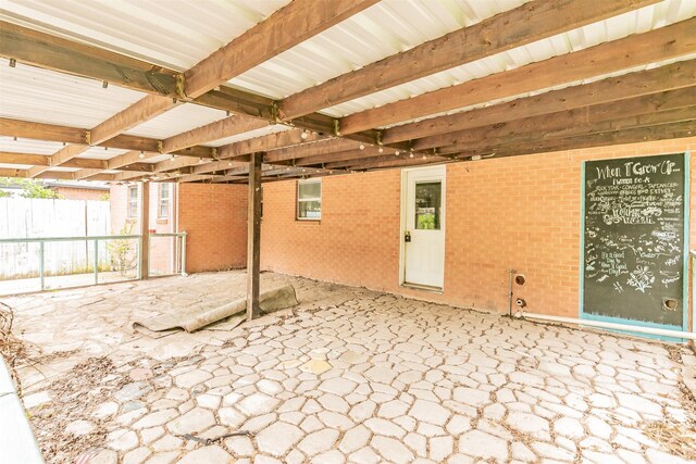 133 SE Newton Dr, Burleson, TX 76028 - unfurnished sunroom with plenty of natural light