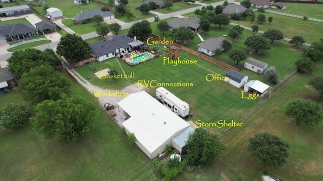13417 Hickory Creek Dr, Haslet, TX 76052 - aerial view of residential area