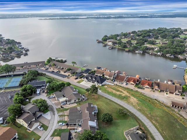 5128 Country Club Dr, Granbury, TX 76049 - aerial view of property's location featuring nearby suburban area and a nearby body of water