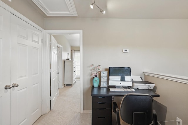 575 S Virginia Hills Dr Unit 3702, Mckinney, TX 75070 - office area with light colored carpet and baseboards