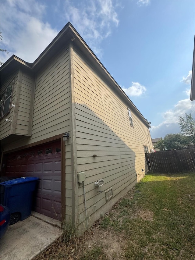4331 Stetson Run, San Antonio, TX 78223 - view of side of home featuring a garage