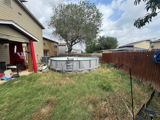 4331 Stetson Run, San Antonio, TX 78223 - view of yard with central AC unit