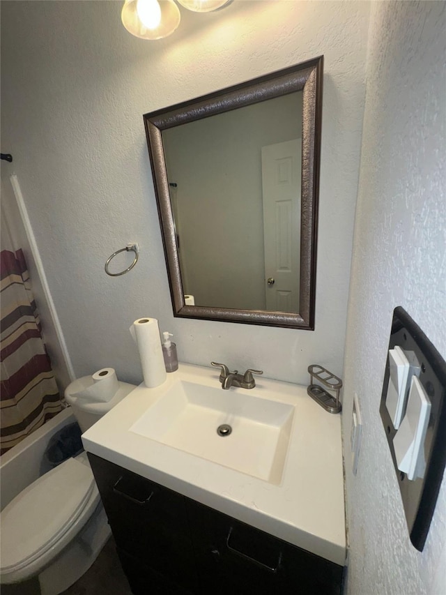 4331 Stetson Run, San Antonio, TX 78223 - full bathroom featuring toilet and vanity