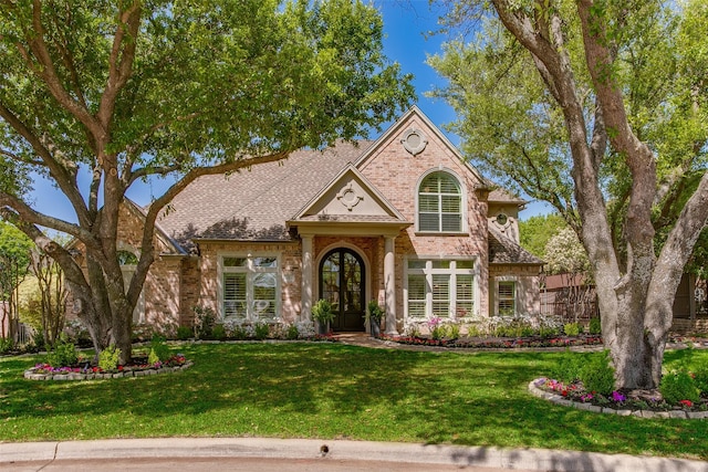 1360 Bent Trail Cir, Southlake, TX 76092 - view of front of property featuring a front lawn and brick siding