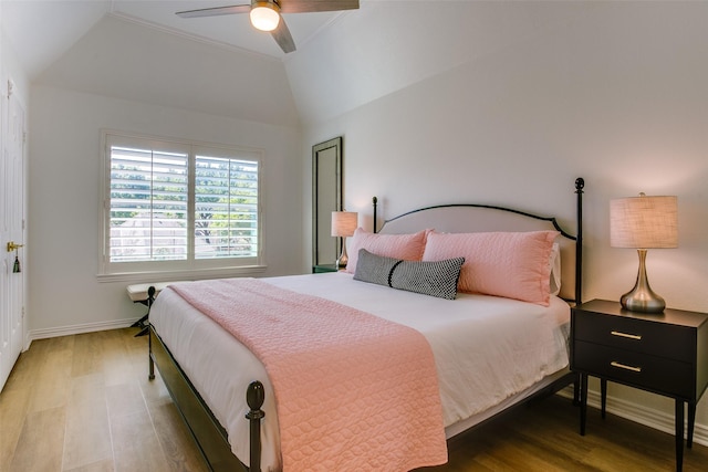 1360 Bent Trail Cir, Southlake, TX 76092 - bedroom featuring wood finished floors and ceiling fan