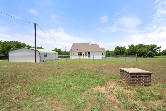 2109 County Road 4522, Justin, TX 76247 - view of yard
