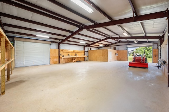 2109 County Road 4522, Justin, TX 76247 - garage with wooden walls