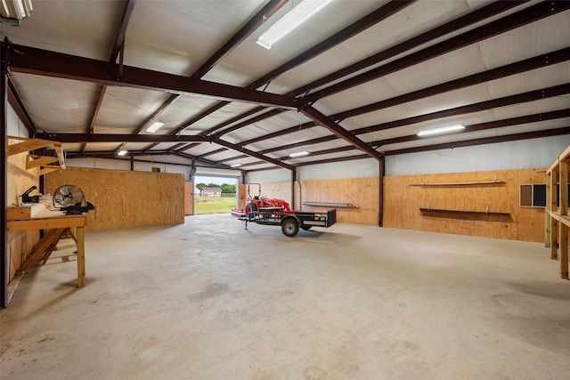 2109 County Road 4522, Justin, TX 76247 - garage featuring a workshop area