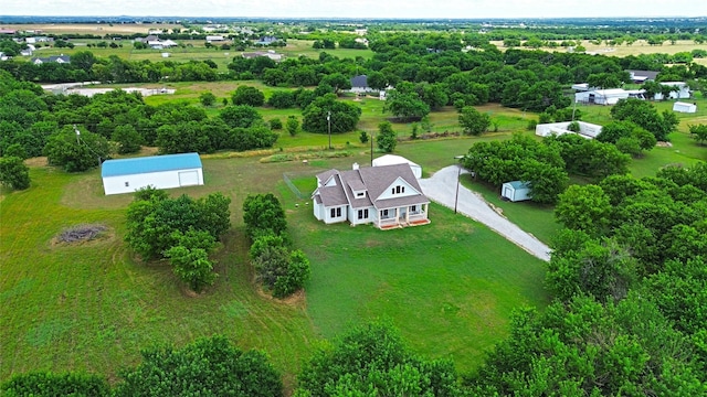 2109 County Road 4522, Justin, TX 76247 - overview of rural landscape