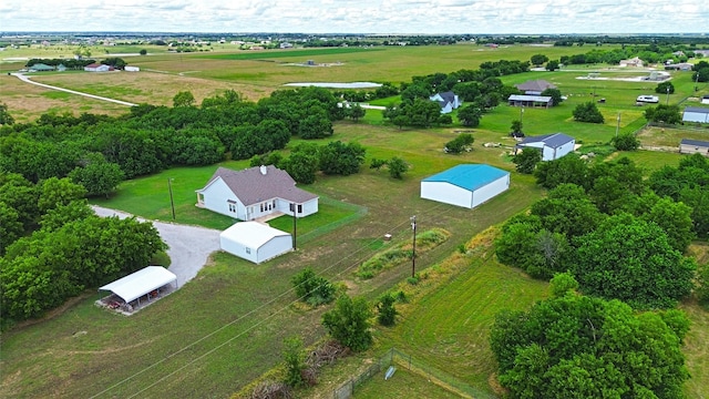 2109 County Road 4522, Justin, TX 76247 - overview of rural landscape