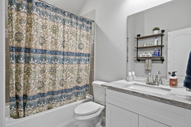 1801 Emerald Vista Blvd, Wylie, TX 75098 - full bath featuring vanity, shower / bath combination with curtain, and toilet