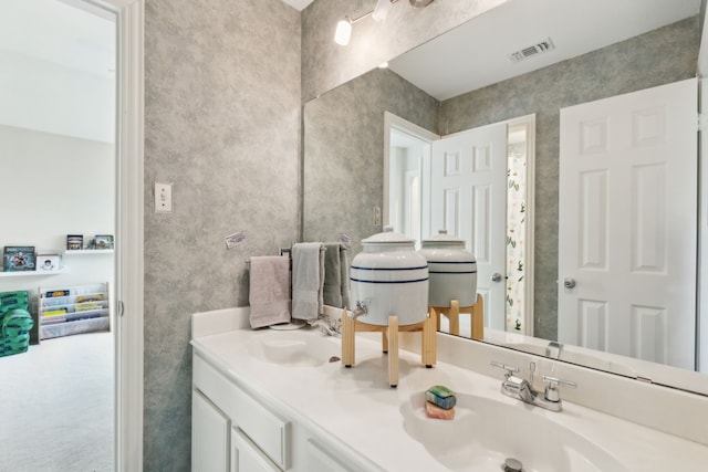 6305 Glenhollow Dr, Plano, TX 75093 - full bathroom featuring double vanity